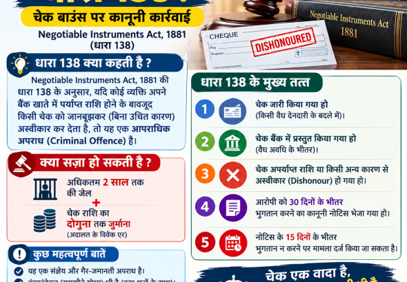 धारा 138_ चेक बाउंस कानून guide